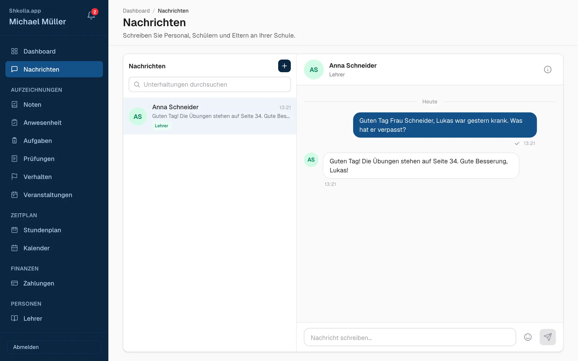 Nachrichten.
